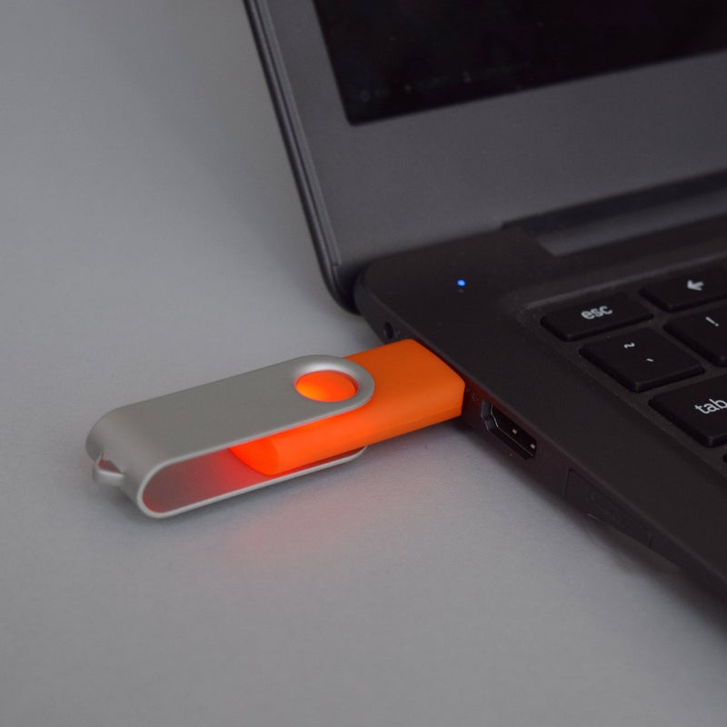 VICFUN VICFÃ¼N 10 Pack USB Flash Drive 8GB Flash Drive Bulk USB 2.0 Thumb Drive Orange - Image 4